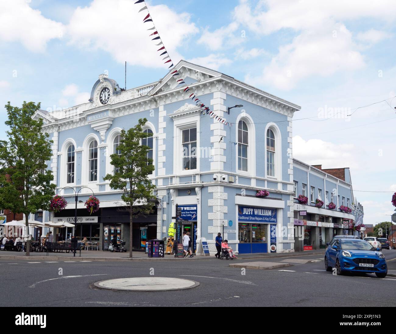 Newport, Shropshire, il vecchio municipio Foto Stock