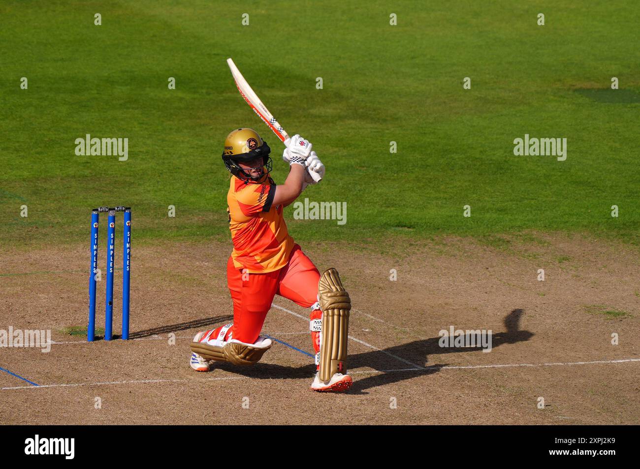 Durante il Hundred Women's Match a Edgbaston, Birmingham. Data foto: Martedì 6 agosto 2024. Foto Stock