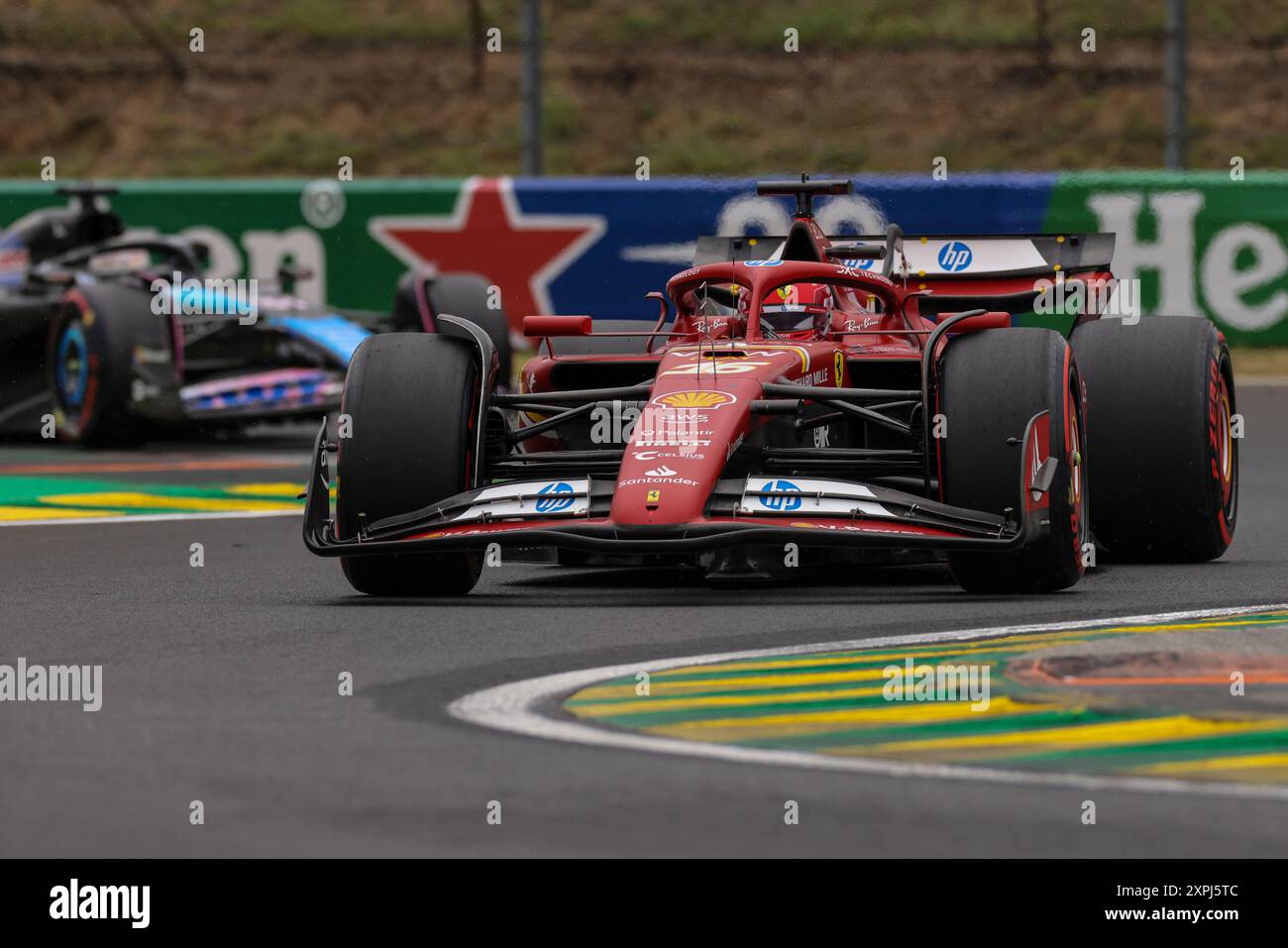 Mogyorod, Ungheria. 20 luglio 2024. Formula 1 Gran Premio d'Ungheria a Hungaroring, Ungheria. Nella foto: N. 16 Charles Leclerc (MON) della Scuderia Ferrari in Ferrari SF-24 © Piotr Zajac/Alamy Live News Foto Stock