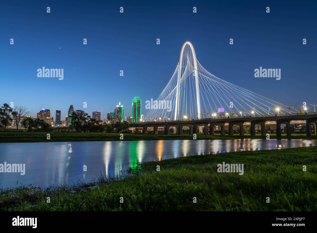 Dallas, alba Foto Stock