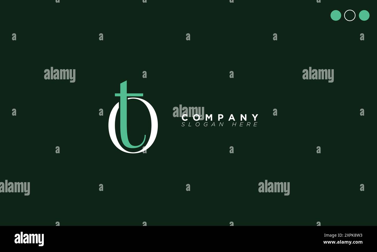 A lettere alfabetiche iniziali logo monogramma Illustrazione Vettoriale