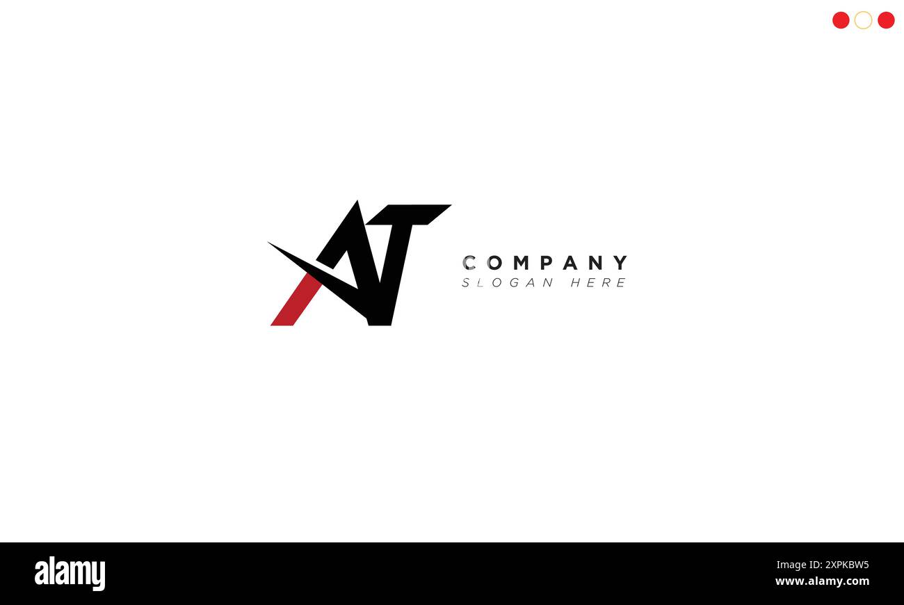 IN lettere alfabetiche iniziali logo monogramma Illustrazione Vettoriale