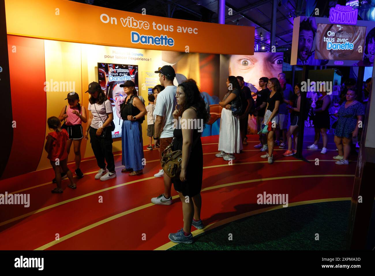 CLUB FRANCE OLYMPIQUE 2024 PARIGI Foto Stock