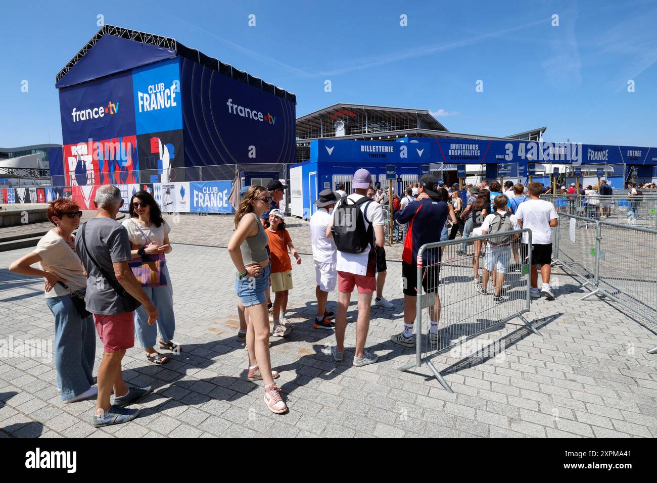 CLUB FRANCE OLYMPIQUE 2024 PARIGI Foto Stock