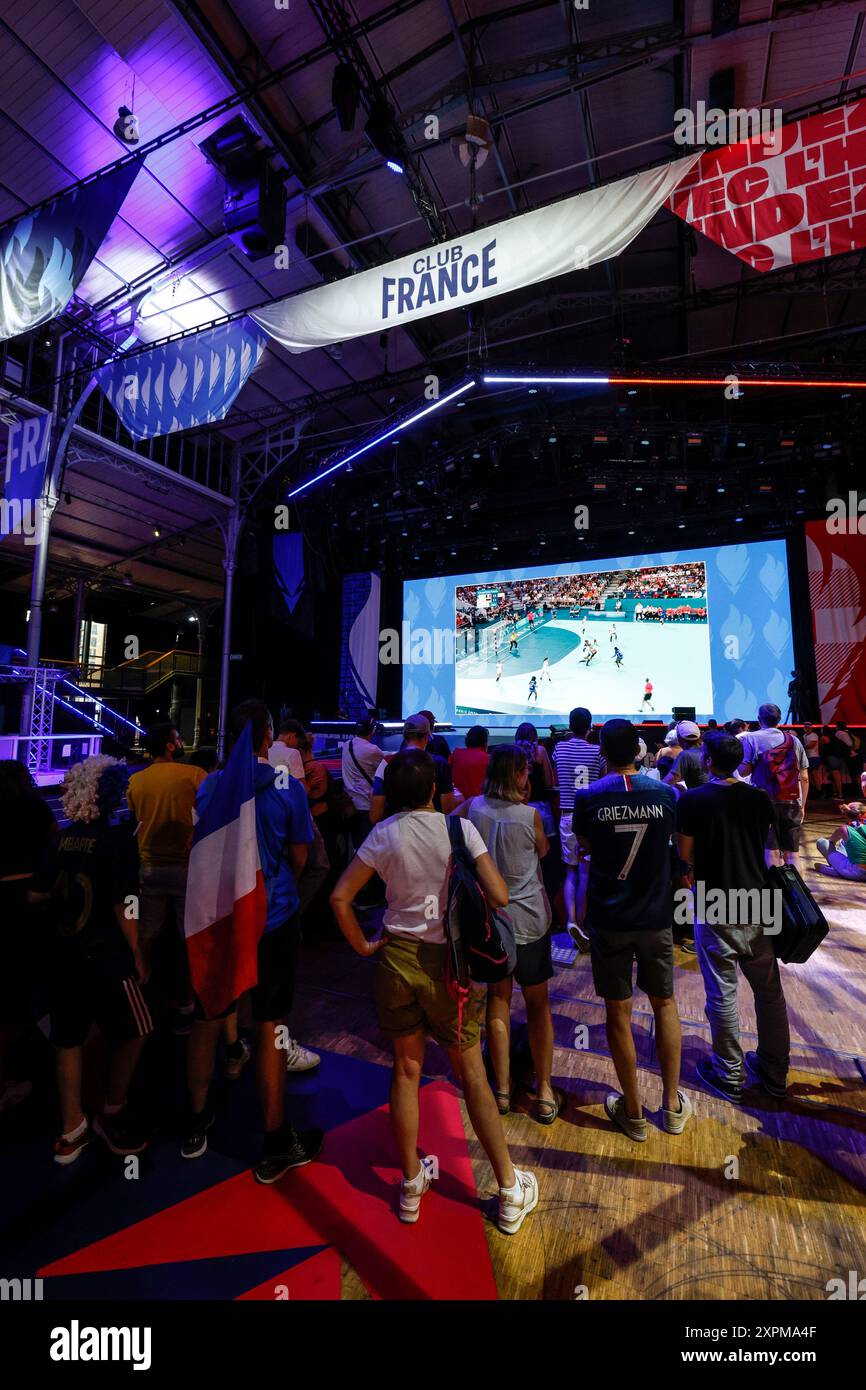 CLUB FRANCE OLYMPIQUE 2024 PARIGI Foto Stock