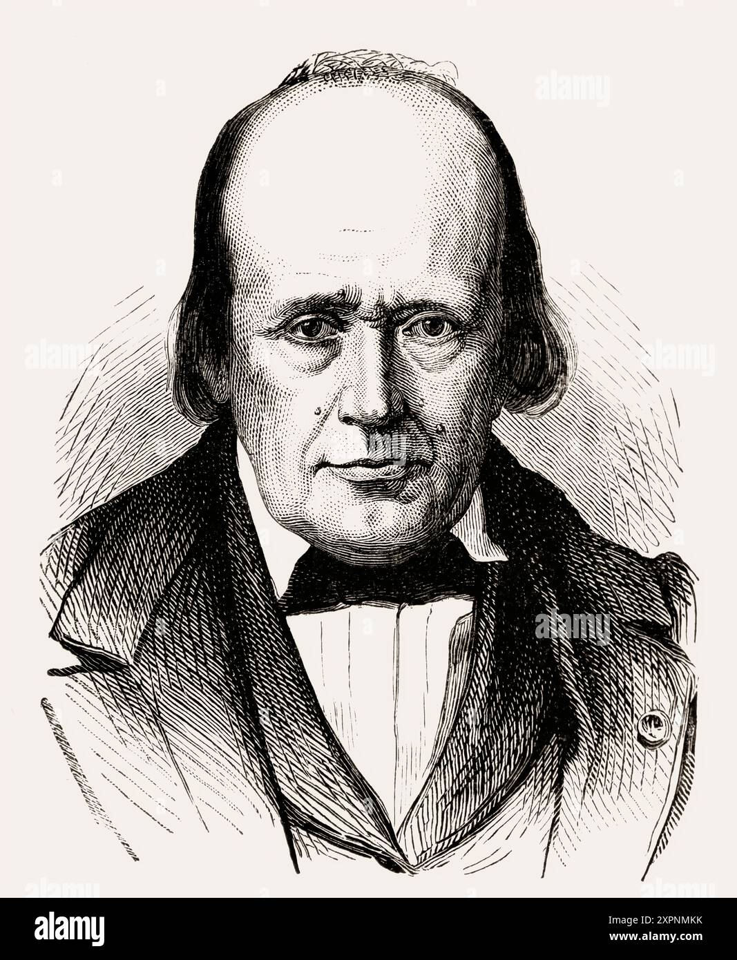 Henri Milne-Edwards, 1800 – 1885, zoologo francese, editato digitalmente Foto Stock