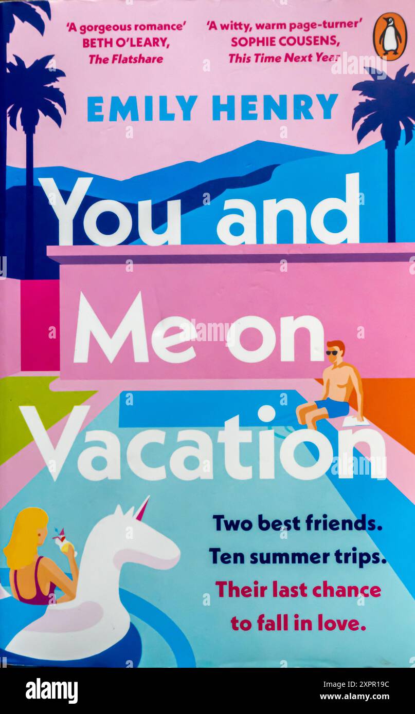 Tu ed io su Vacation Book di Emily Henry 2021 Foto Stock