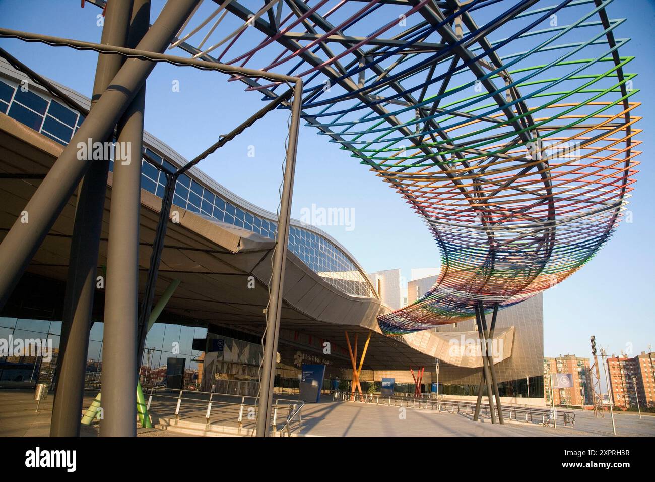 Centro Fiere e Congressi di Malaga (FYCMA). Malaga, Andalusia, Spagna. Foto Stock