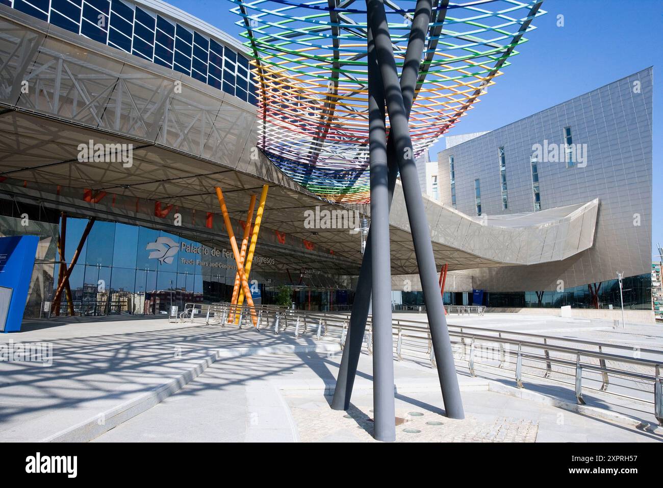 Centro Fiere e Congressi di Malaga (FYCMA). Malaga, Andalusia, Spagna. Foto Stock