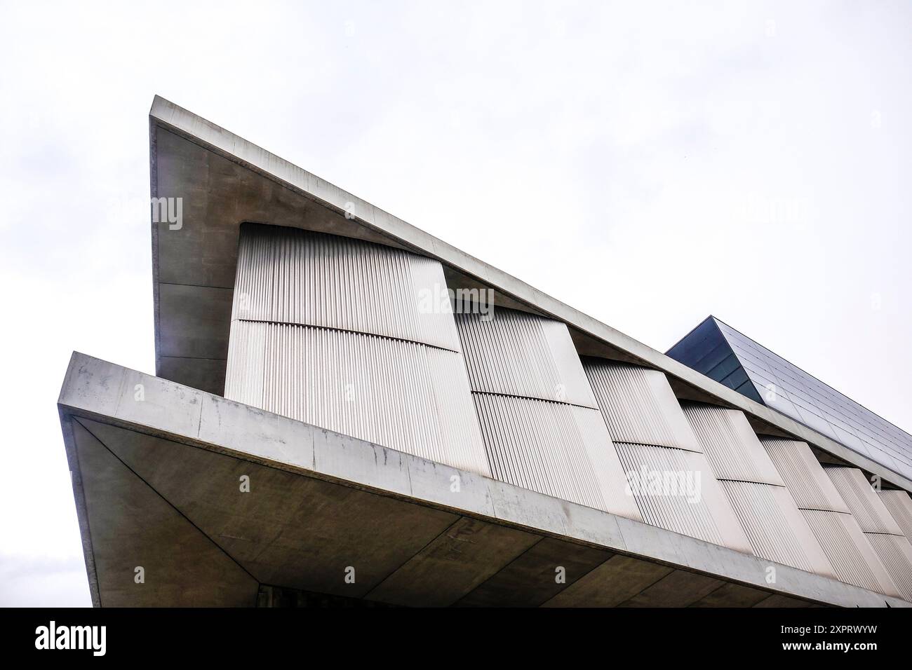 Architettura moderna a Atene, Grecia, per l'Europa. Foto Stock