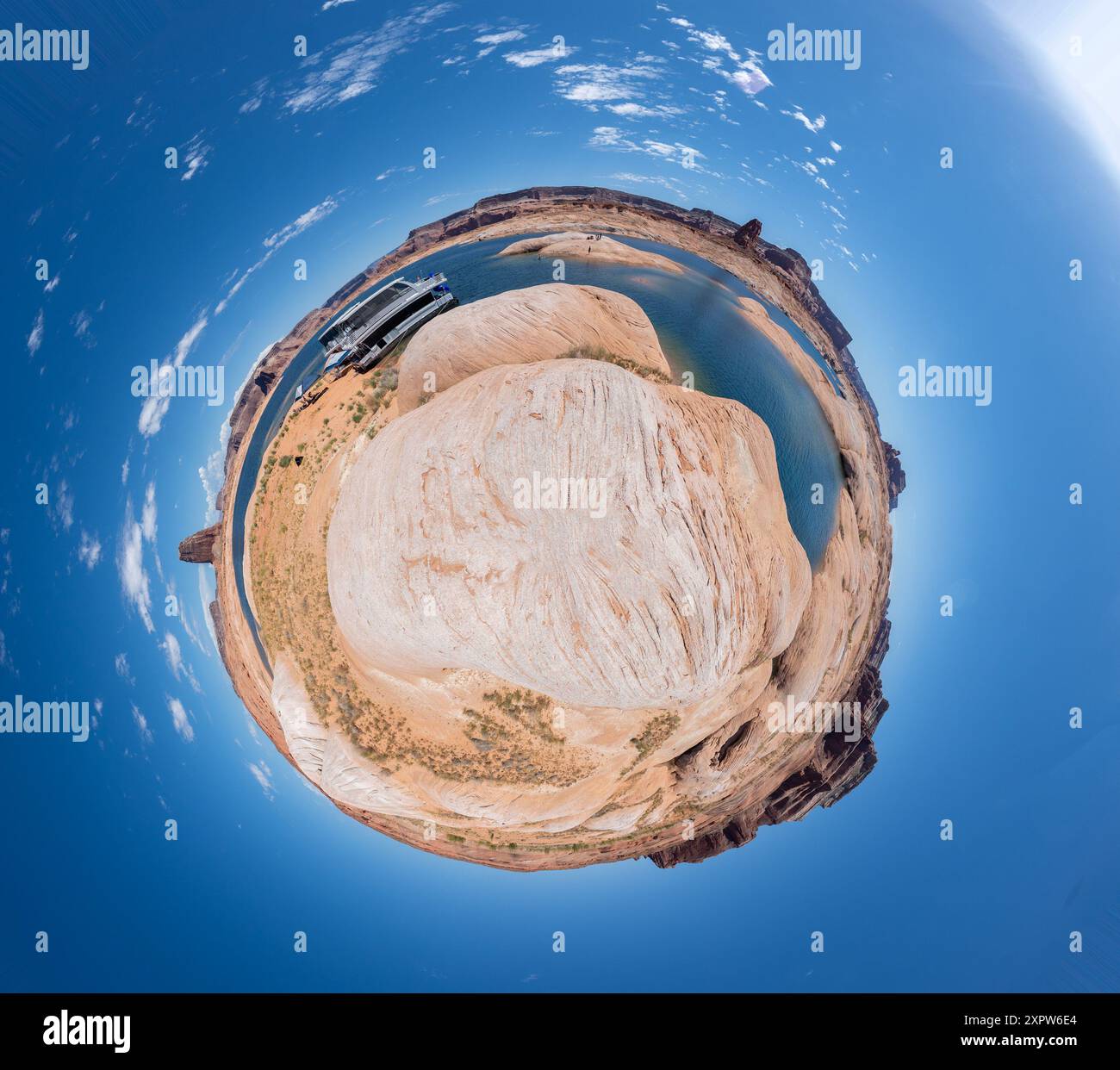 Lago powell nello Utah Foto Stock