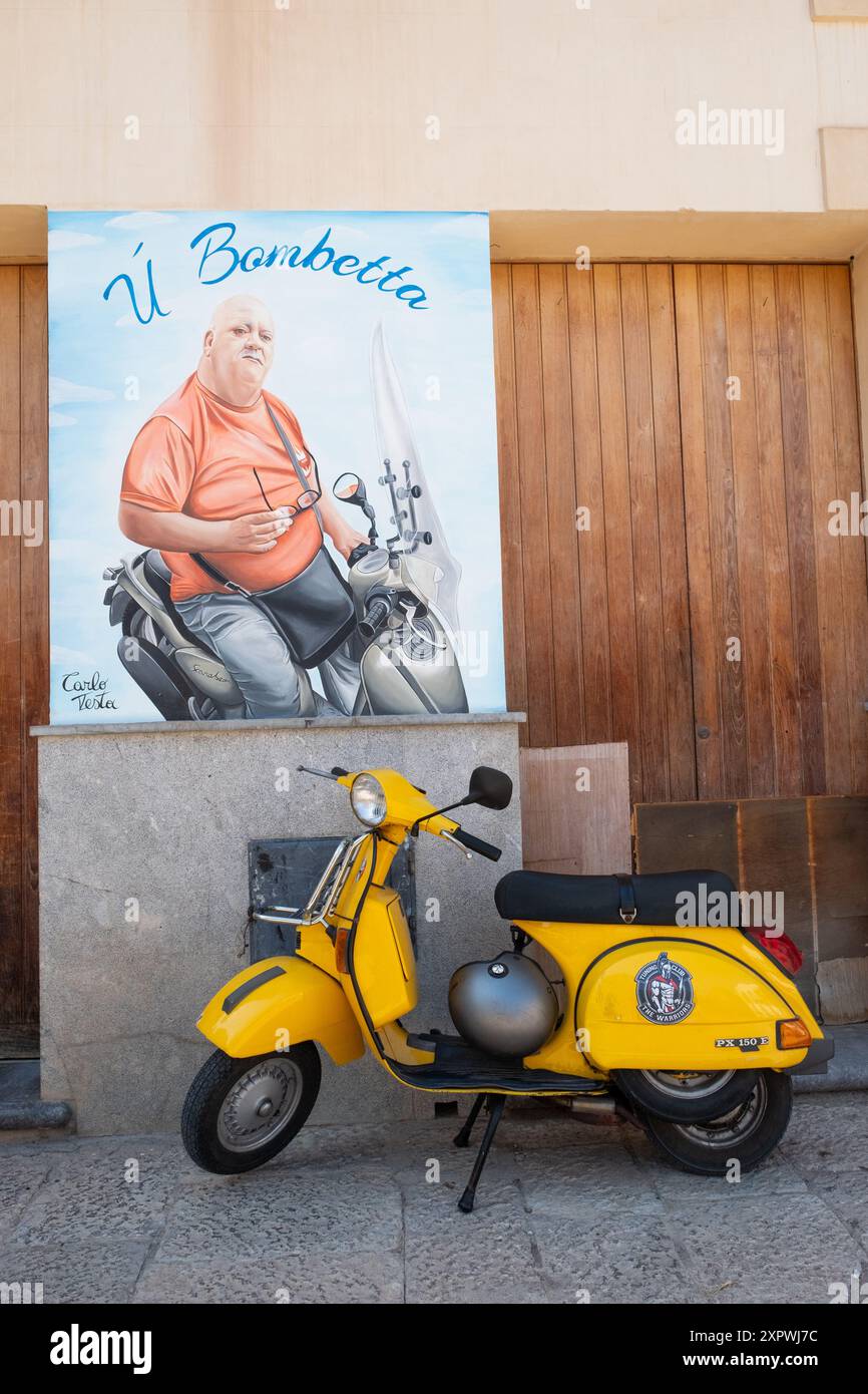 Street Art, Palermo, Sicilia, Italia Foto Stock
