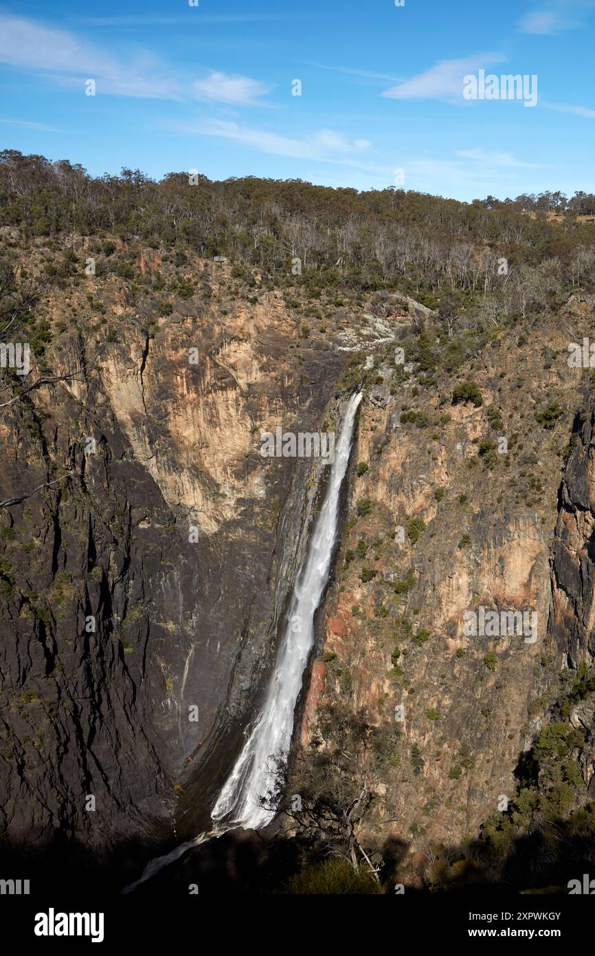 Dangars Falls, Oxley Wild Rivers National Park, vicino ad Armidale, nuovo Galles del Sud, Australia Foto Stock