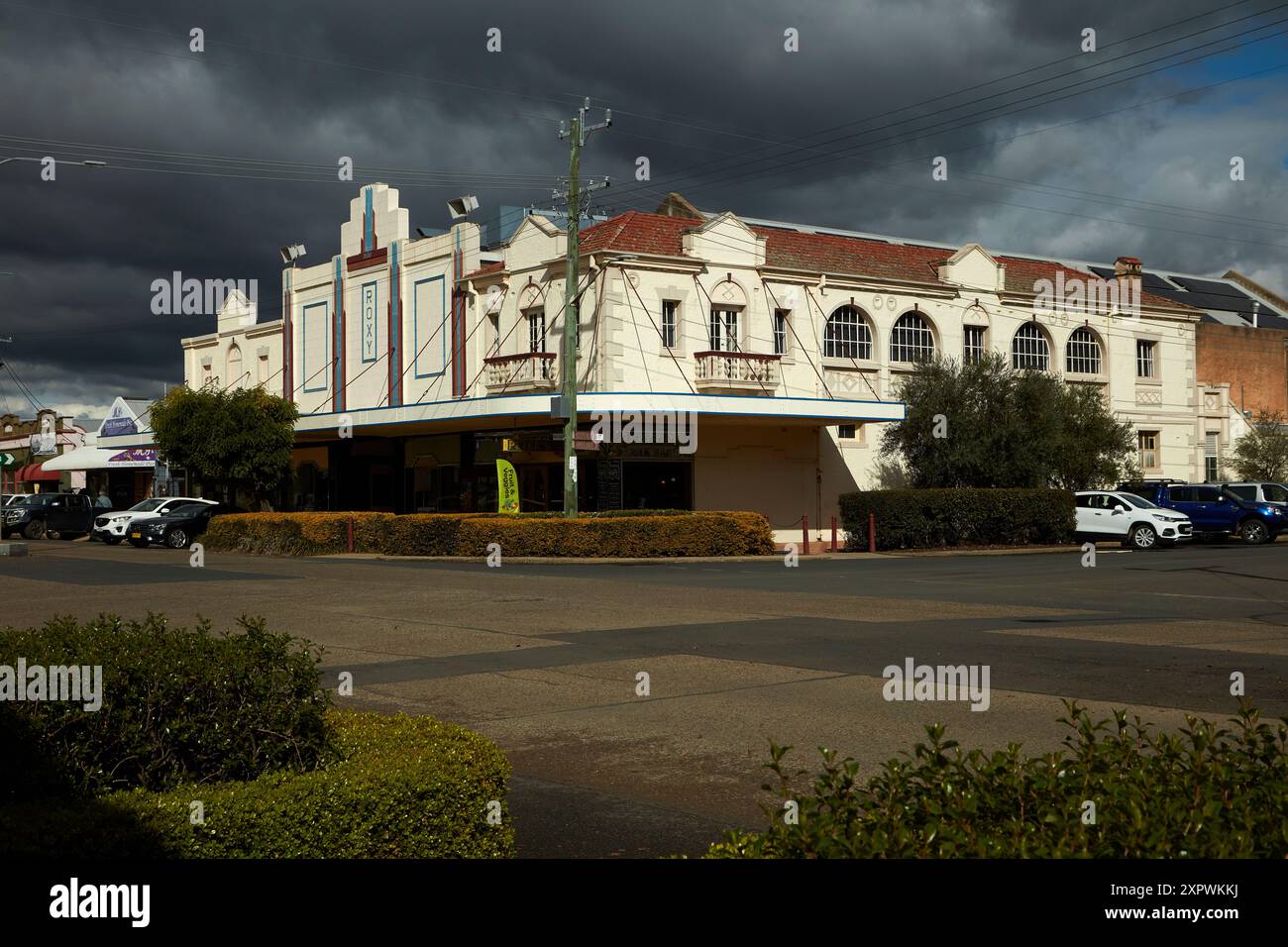 The Roxy Theatre, Bingara, Gwydir Shire, New South Wales, Australia Foto Stock