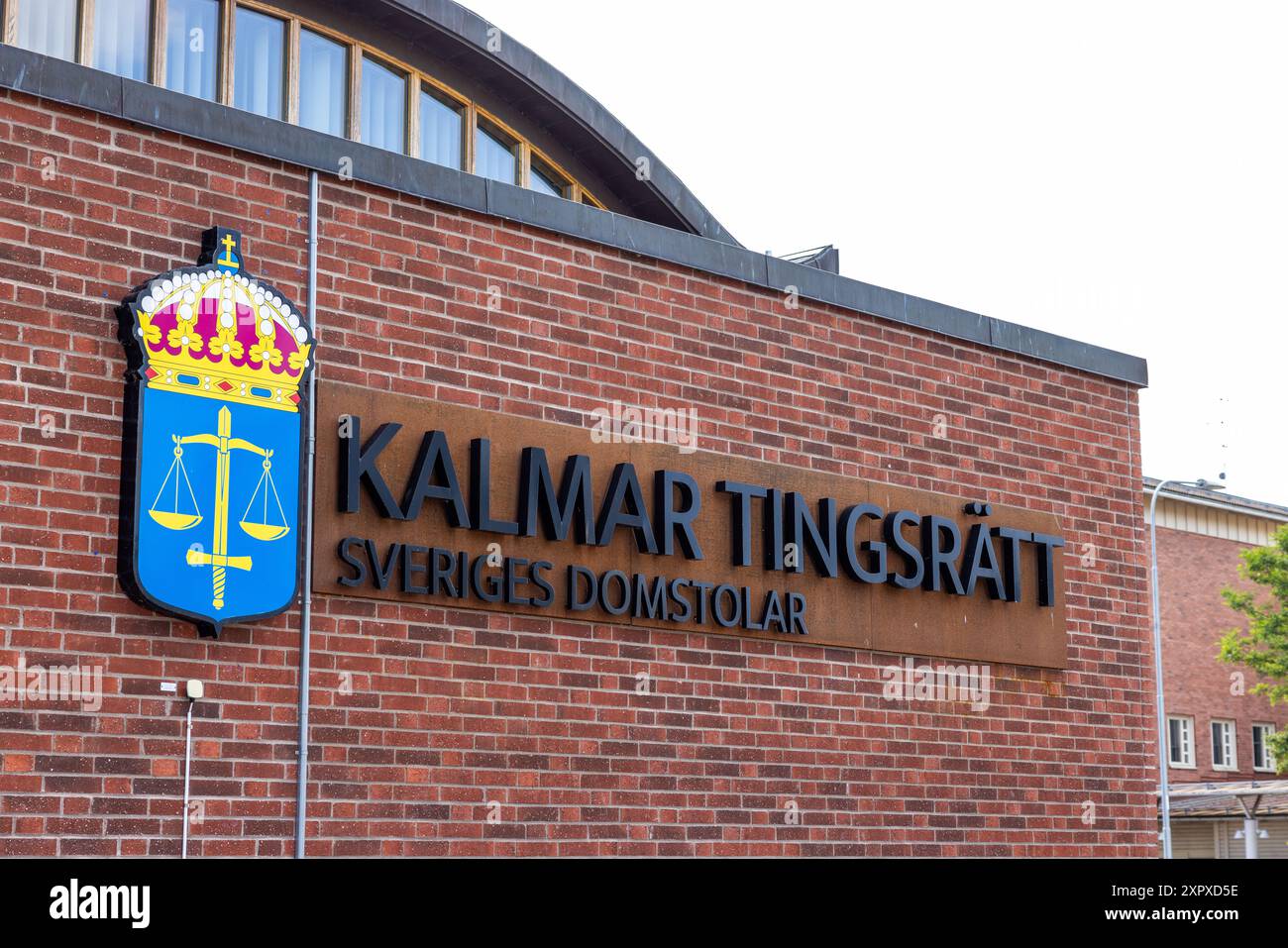 Kalmar tingsrätt (in inglese: Kalmar District Court) nella città di Kalmar, Svezia. Foto Stock