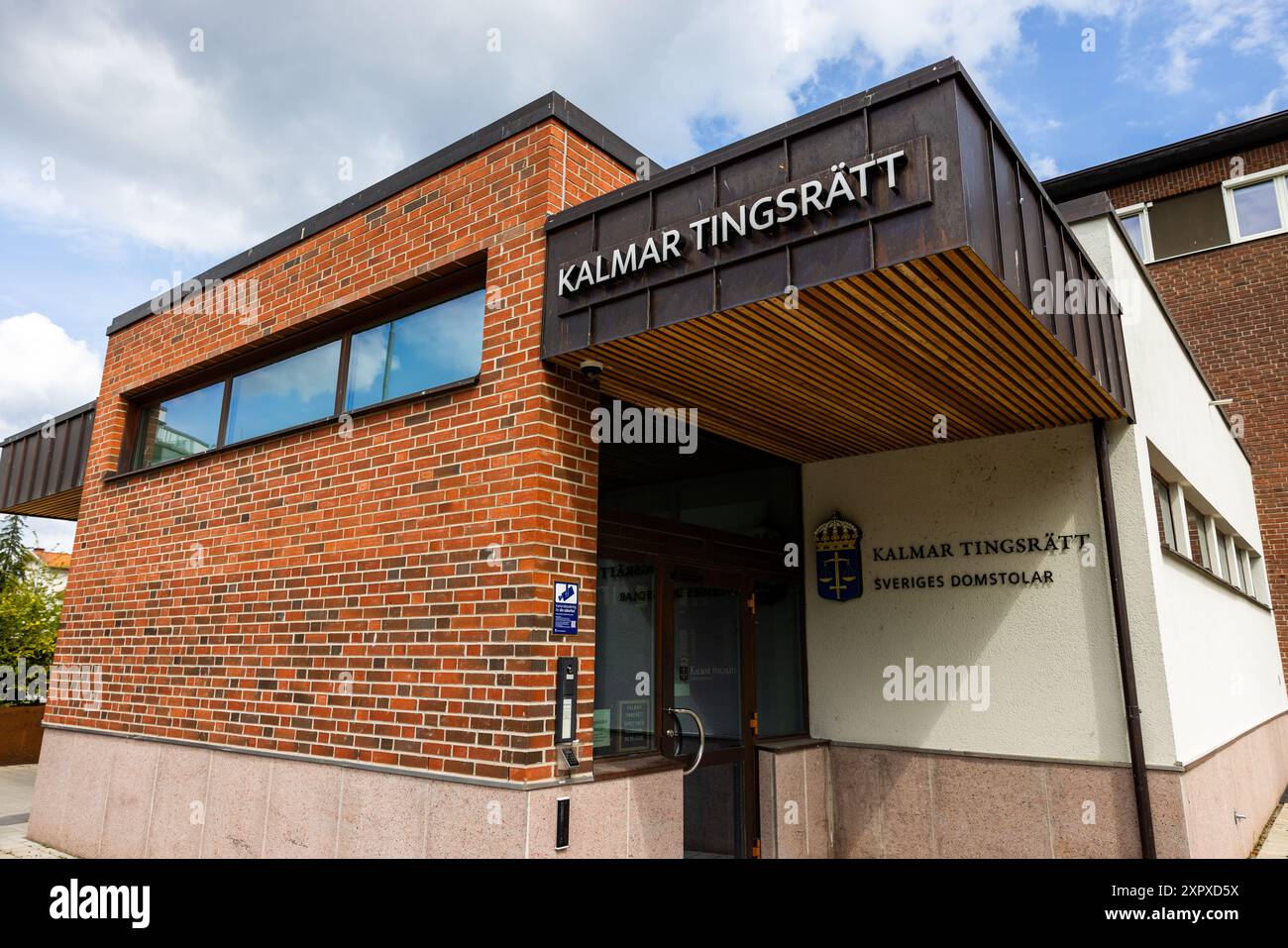 Kalmar tingsrätt (in inglese: Kalmar District Court) nella città di Kalmar, Svezia. Foto Stock