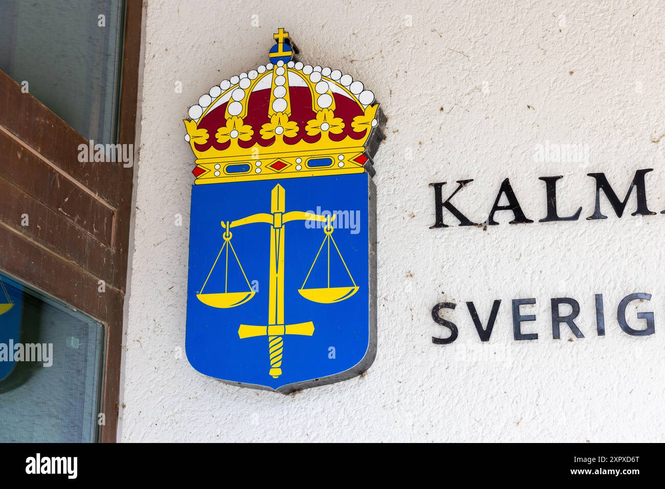 Kalmar tingsrätt (in inglese: Kalmar District Court) nella città di Kalmar, Svezia. Foto Stock