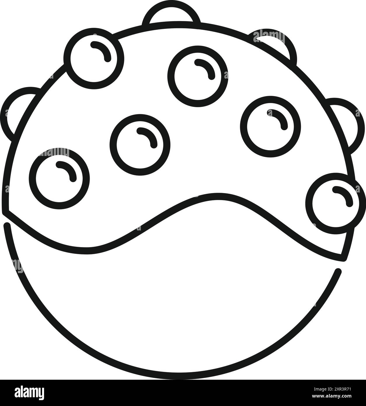 Nanorobot lavora a livello microscopico, riparando una superficie danneggiata Illustrazione Vettoriale