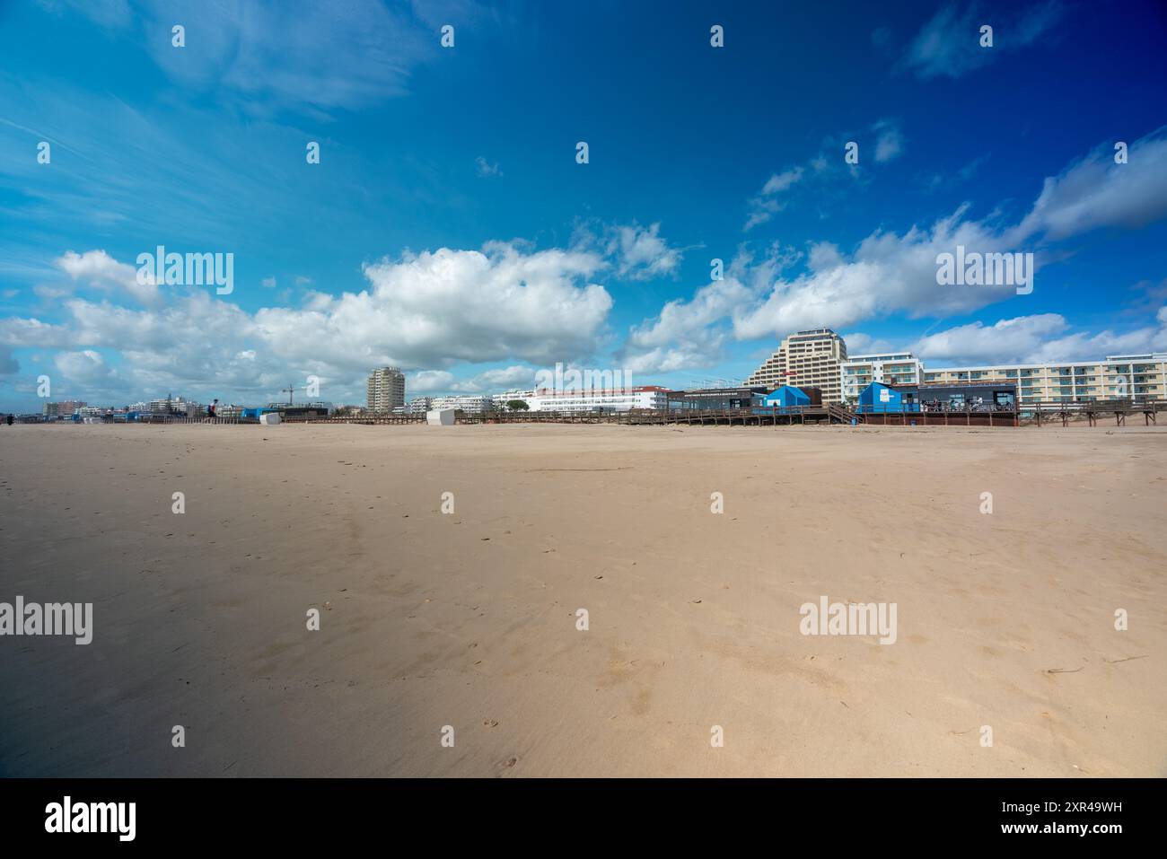 Esplorando Monte Gordo, Algarve, Portogallo Foto Stock