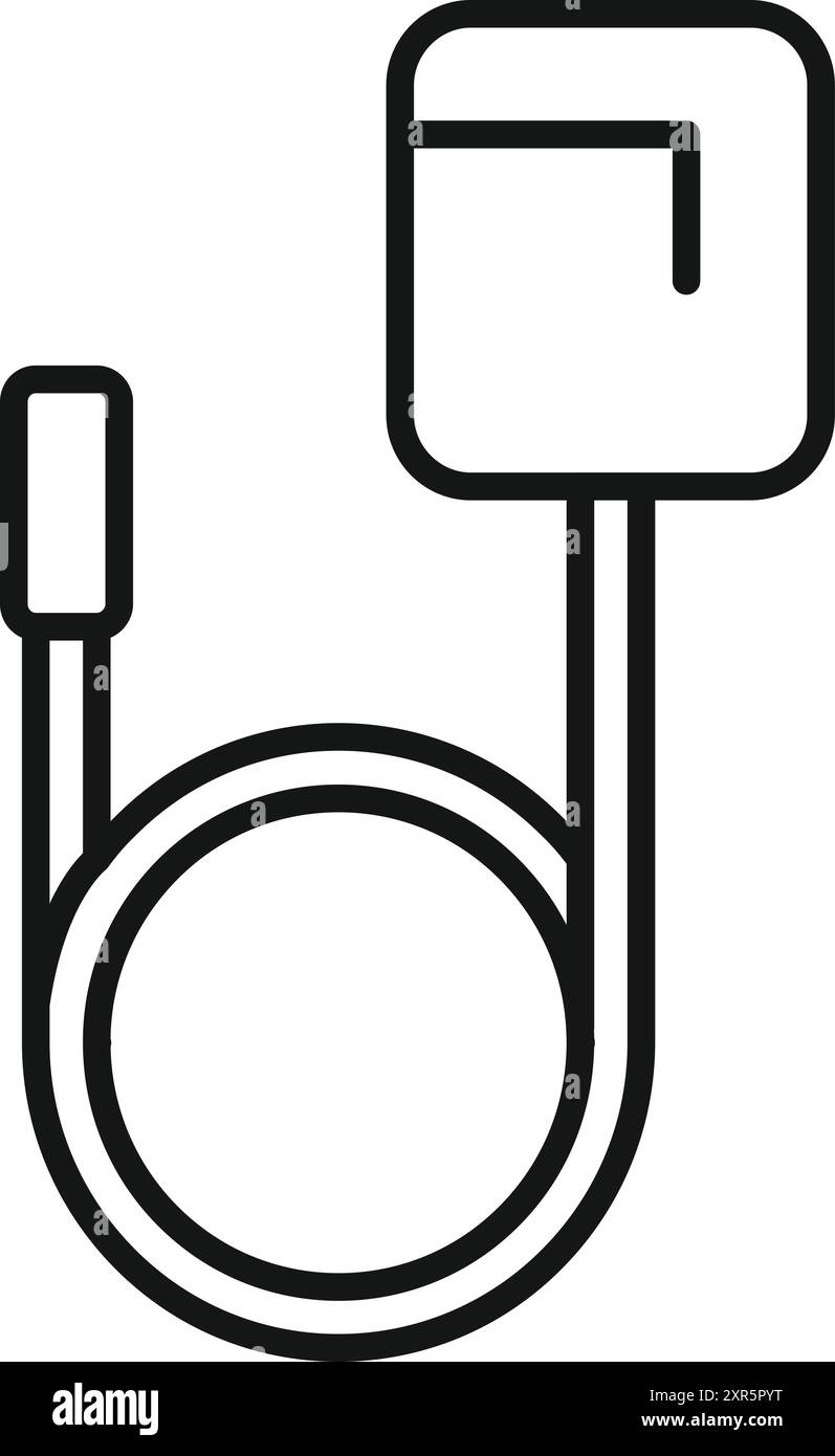 Tonometro per la misurazione della pressione intraoculare, che mostra il metodo di applanazione per il test del glaucoma Illustrazione Vettoriale