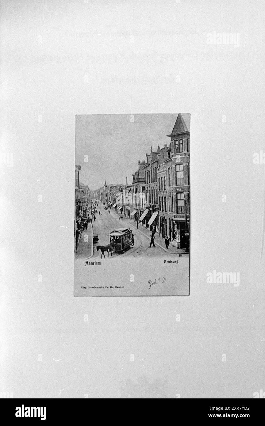 Foto dell'immagine del tram a cavallo Kruisweg Haarlem, 00-00-1963, Whizgle Dutch News: Immagini storiche su misura per il futuro. Esplora il passato dei Paesi Bassi con prospettive moderne attraverso le immagini delle agenzie olandesi. Colmare gli eventi di ieri con gli approfondimenti di domani. Intraprendi un viaggio senza tempo con storie che plasmano il nostro futuro. Foto Stock