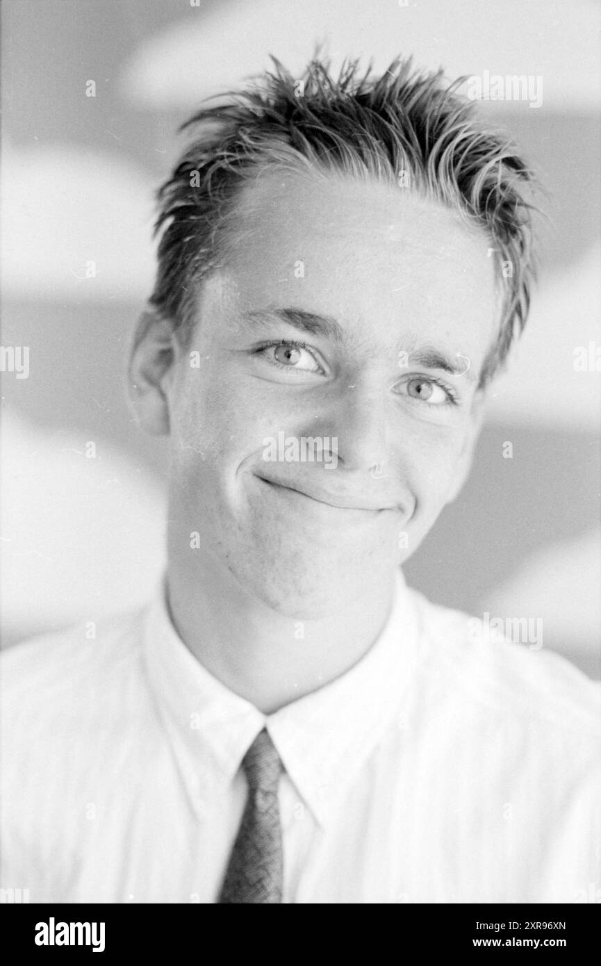 Dave Nelissen to Mexico, Travel, 08-08-1986, Whizgle Dutch News: Immagini storiche su misura per il futuro. Esplora il passato dei Paesi Bassi con prospettive moderne attraverso le immagini delle agenzie olandesi. Colmare gli eventi di ieri con gli approfondimenti di domani. Intraprendi un viaggio senza tempo con storie che plasmano il nostro futuro. Foto Stock