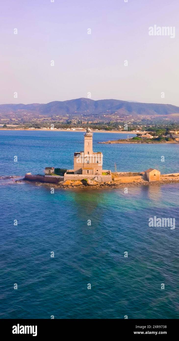 FARO BOCCA, SARDEGNA Foto Stock