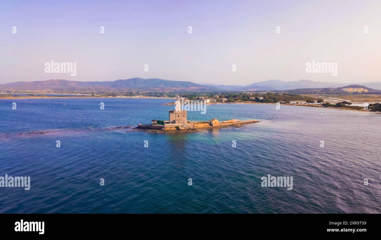 FARO BOCCA, SARDEGNA Foto Stock