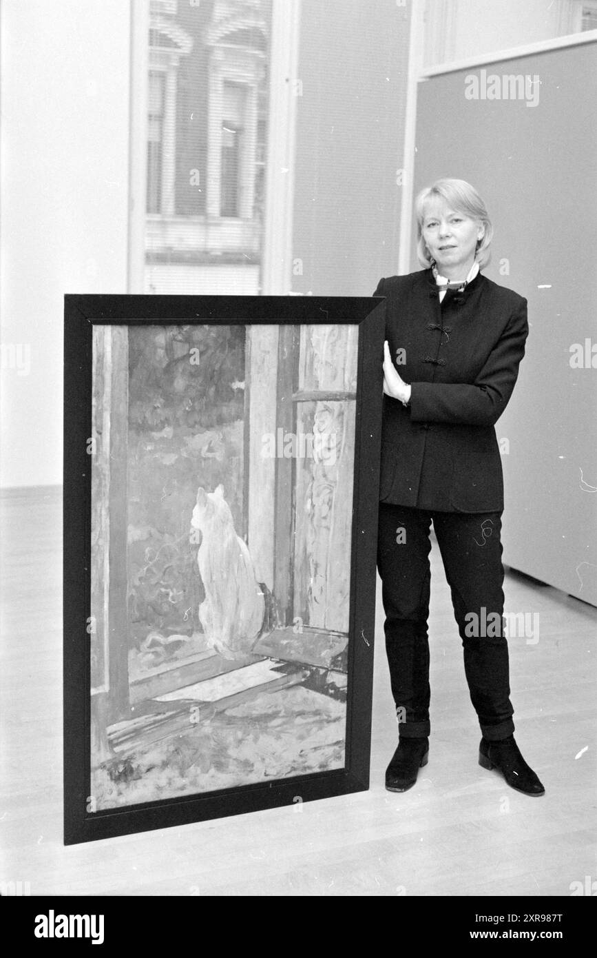 Tre dipendenti del Frans Hals Museum e di Verweyhal, Haarlem, Grote Markt, Paesi Bassi, 05-12-1999, Whizgle Dutch News: immagini storiche su misura per il futuro. Esplora il passato dei Paesi Bassi con prospettive moderne attraverso le immagini delle agenzie olandesi. Colmare gli eventi di ieri con gli approfondimenti di domani. Intraprendi un viaggio senza tempo con storie che plasmano il nostro futuro. Foto Stock