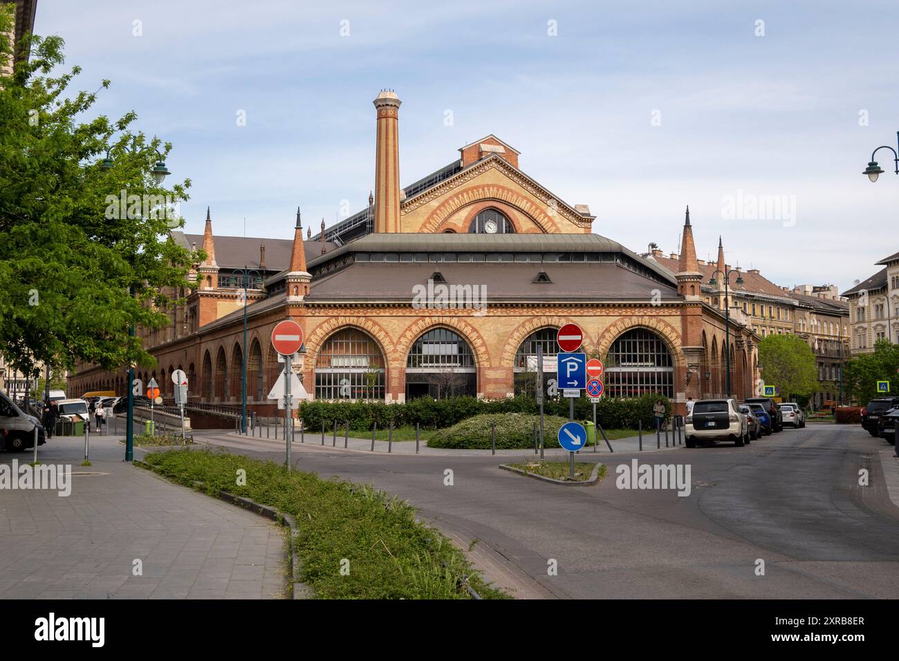 Mercato Centrale a Budapest, Ungheria Foto Stock