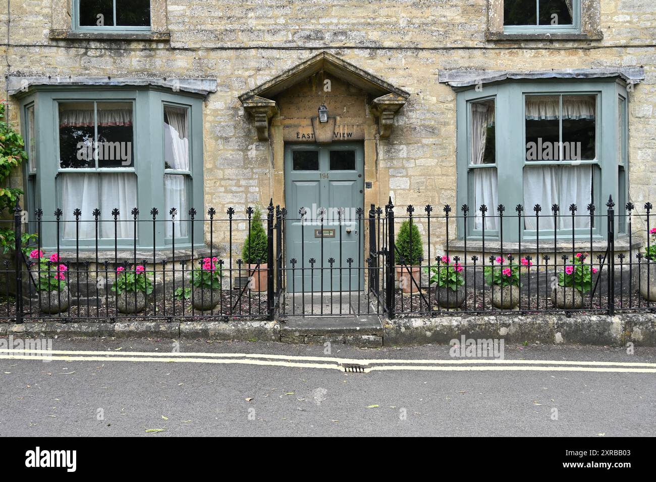 East View, High Street, Burford, Oxfordshire Foto Stock