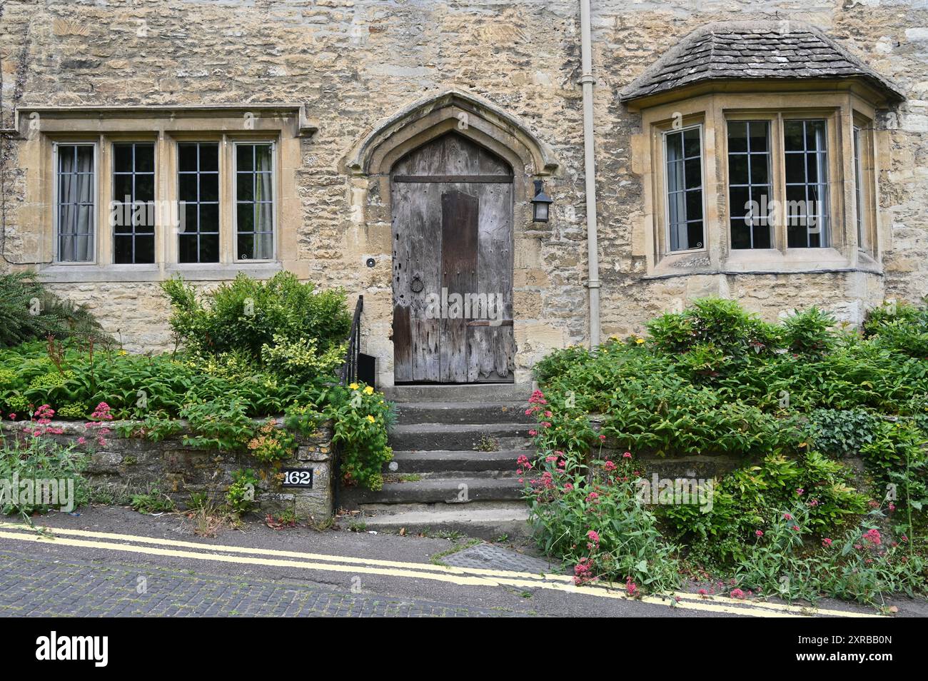 Porta a casa, Burford, Oxfordshire Foto Stock