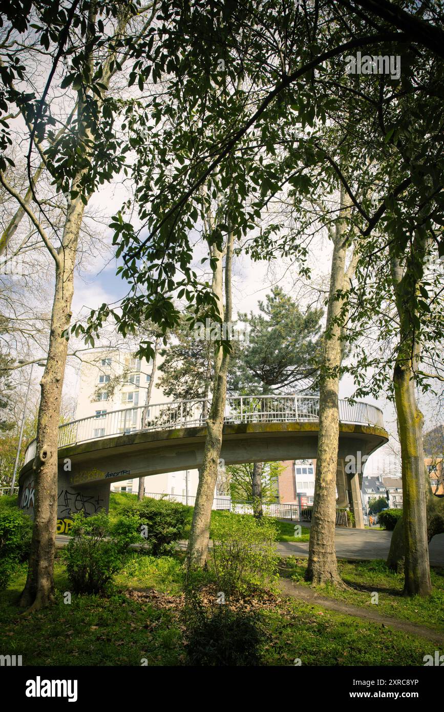 Verde urbano Foto Stock