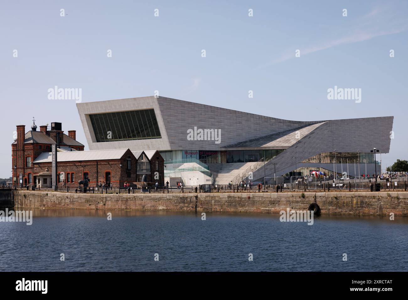 Vista generale (GV) del Museo di Liverpool a Liverpool, Gran Bretagna. Immagine scattata il 1 agosto 2024. © Belinda Jiao jiao.bilin@gmail.com 07598931257 http Foto Stock
