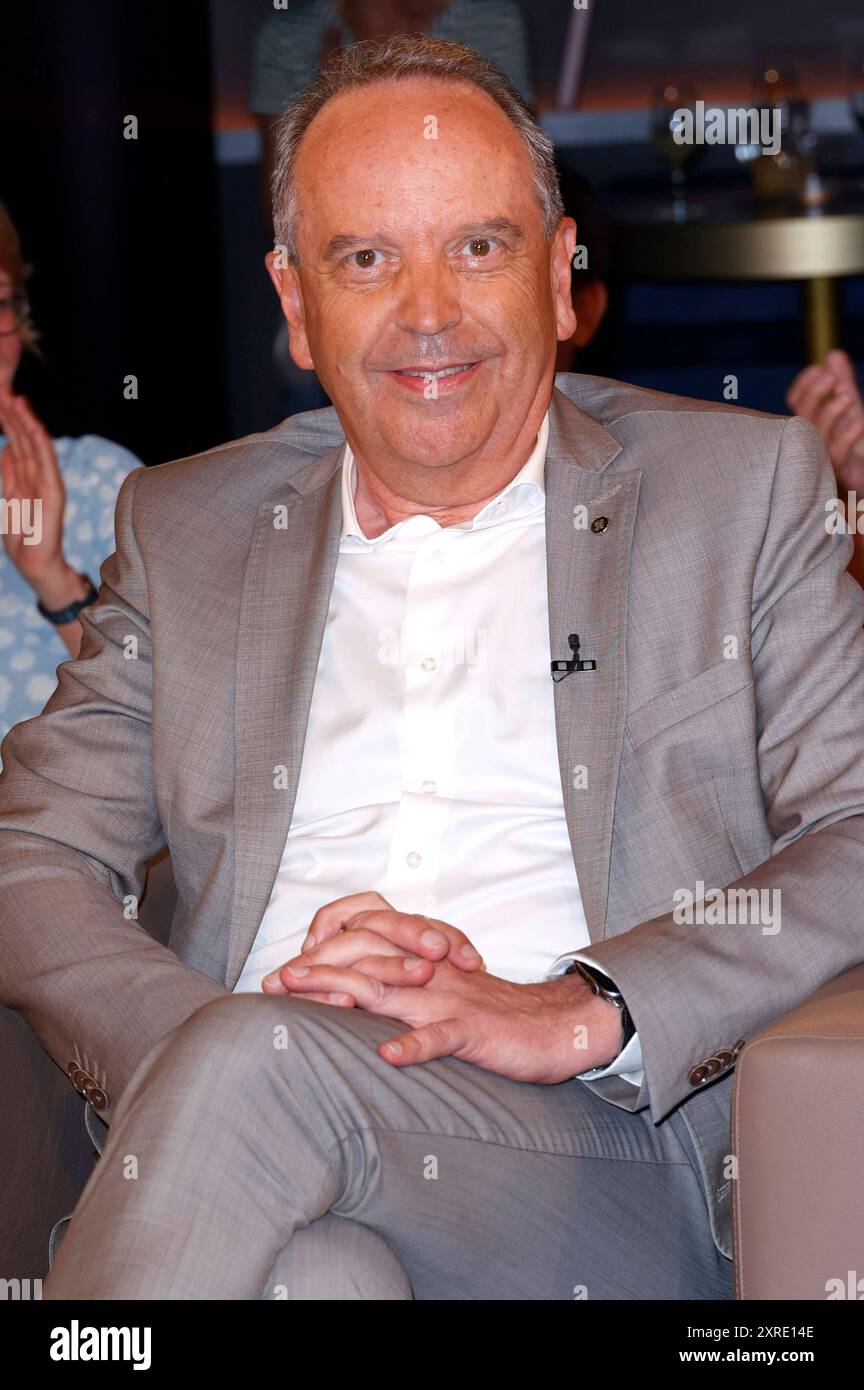 Ralph Orth bei der Aufzeichnung der NDR Talk Show im NDR Fernsehstudio Lokstedt. Amburgo, 10.07.2024 *** Ralph Orth alla registrazione del talk show NDR nello studio televisivo NDR Lokstedt Hamburg, 10 07 2024 foto:xH.xHartmannx/xFuturexImagex ndr talk1007 4754 Foto Stock