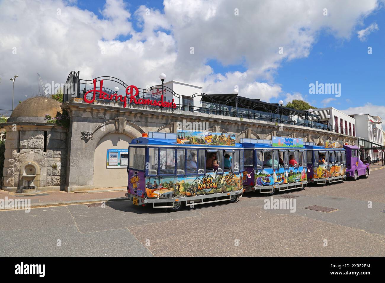 Harry Ramsden's Famous Fish & Chips, East Beach, Bournemouth, Dorset, Inghilterra, gran Bretagna, Regno Unito, Regno Unito, Europa Foto Stock