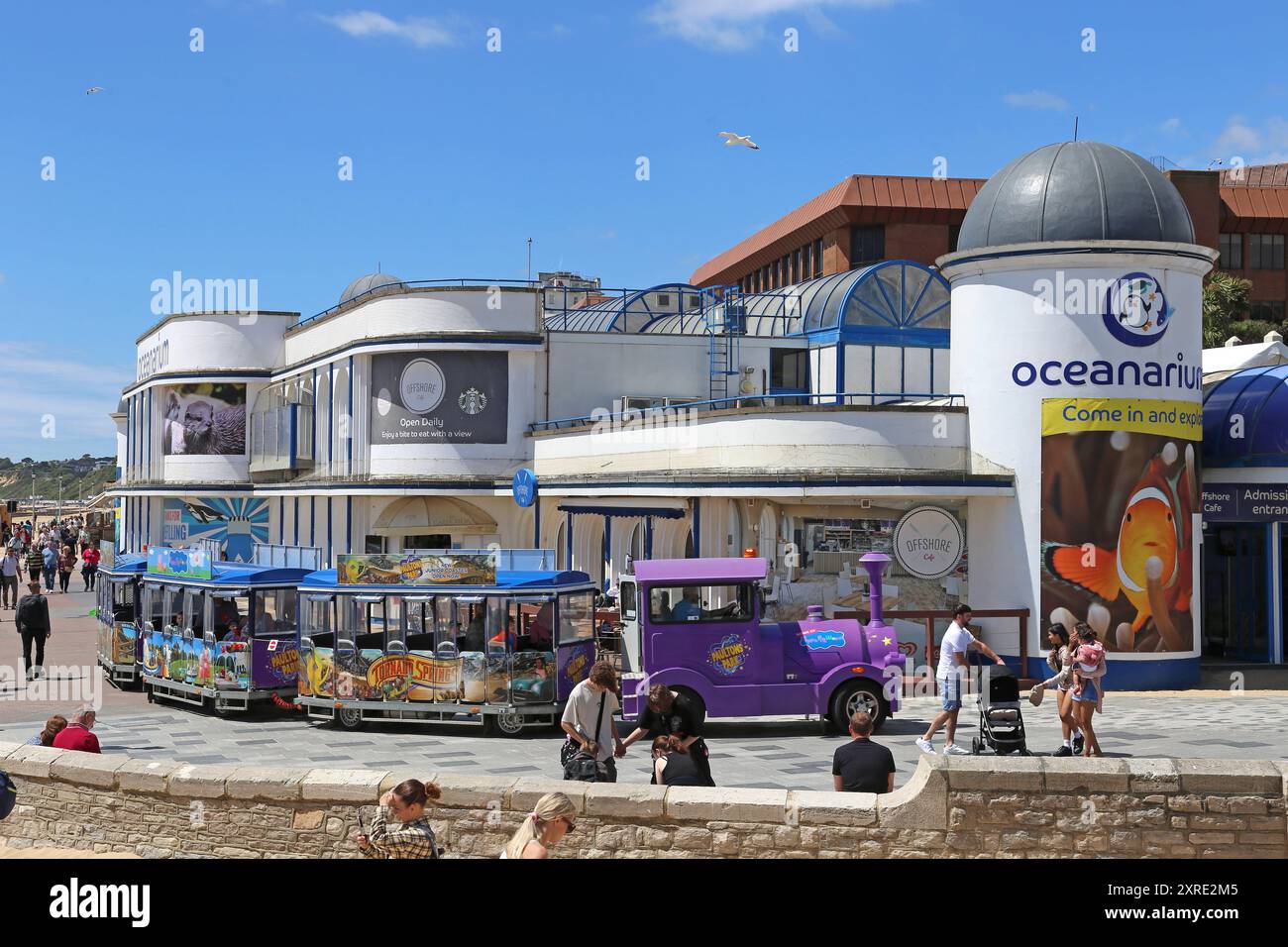 Oceanarium, West Beach, Bournemouth, Dorset, Inghilterra, gran Bretagna, Regno Unito, Regno Unito, Europa Foto Stock
