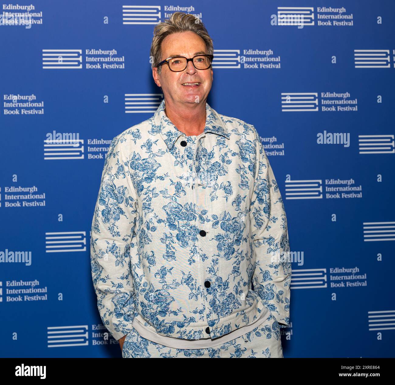 Edimburgo, Scozia, Regno Unito, 10 agosto 2024. Edinburgh International Book Festival: Julian Clary parla della storia dei suoi figli, The Happy Prince al festival del libro di oggi. Crediti: Sally Anderson/Alamy Live News Foto Stock