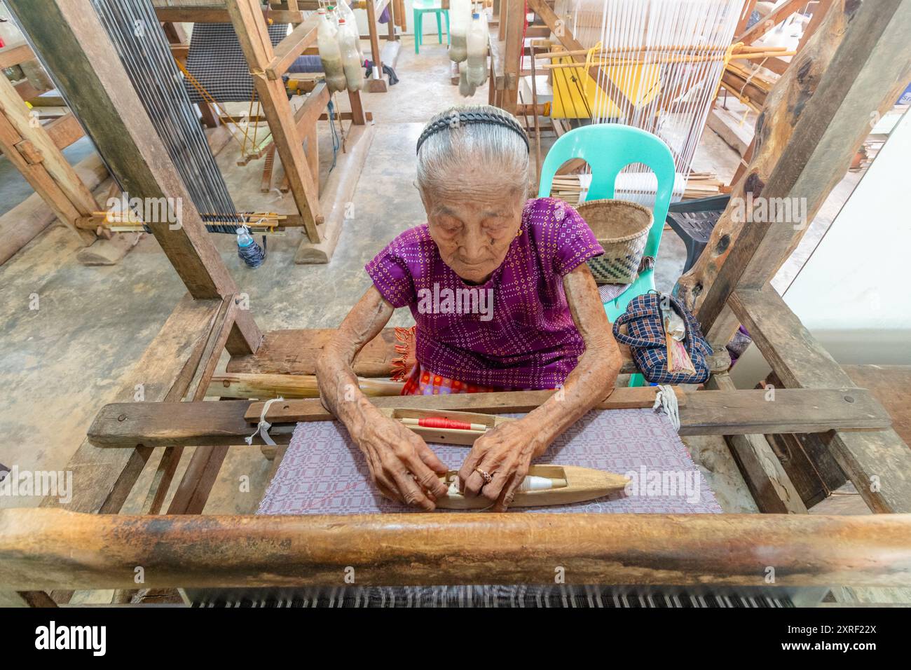 Weaving Income Magdalena gamayo immagini e fotografie stock ad alta risoluzione - Alamy