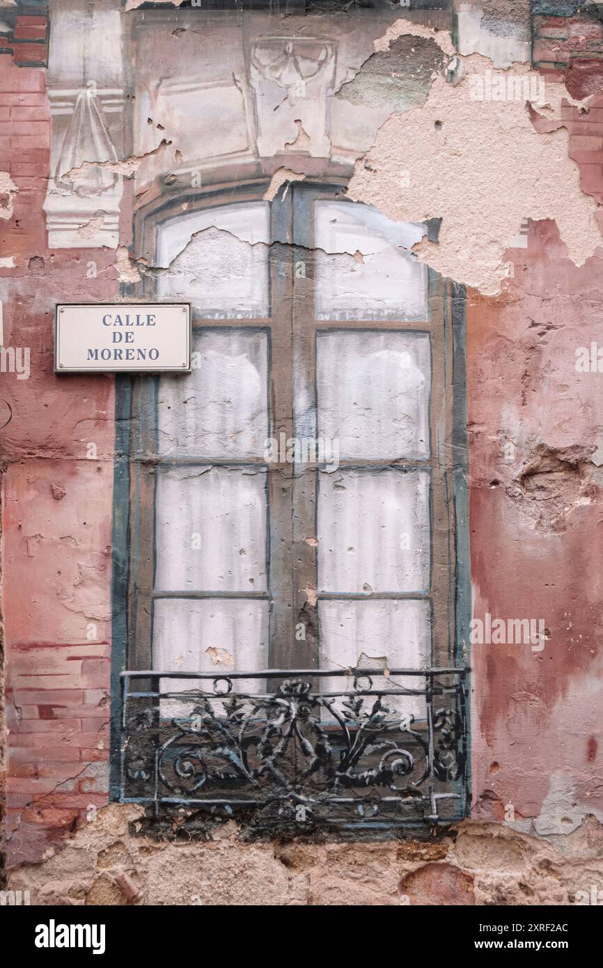 Urban Patina: La bellezza sbiadita a Zamora (Castiglia e León, Spagna) Foto Stock