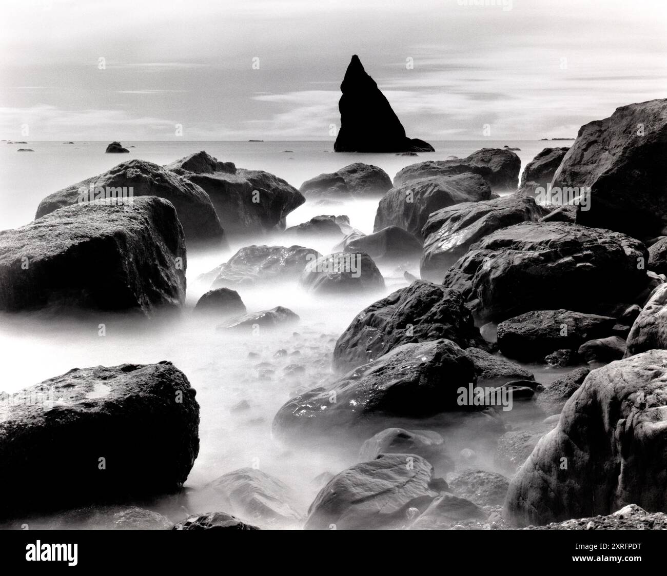 BW01940-00...WASHINGTON - Oil City Beach. Foto Stock