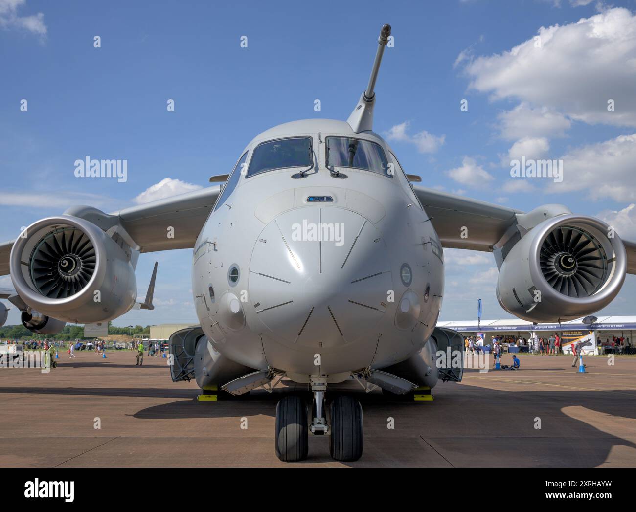 Portugese Embraer C-390 Millennium in mostra statica al RIAT 2024 Foto Stock