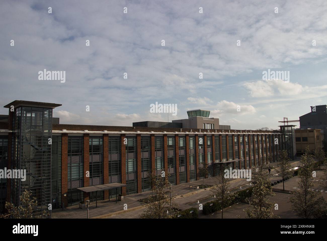 Old Terminal Building, Farnborough, Hampshire Foto Stock