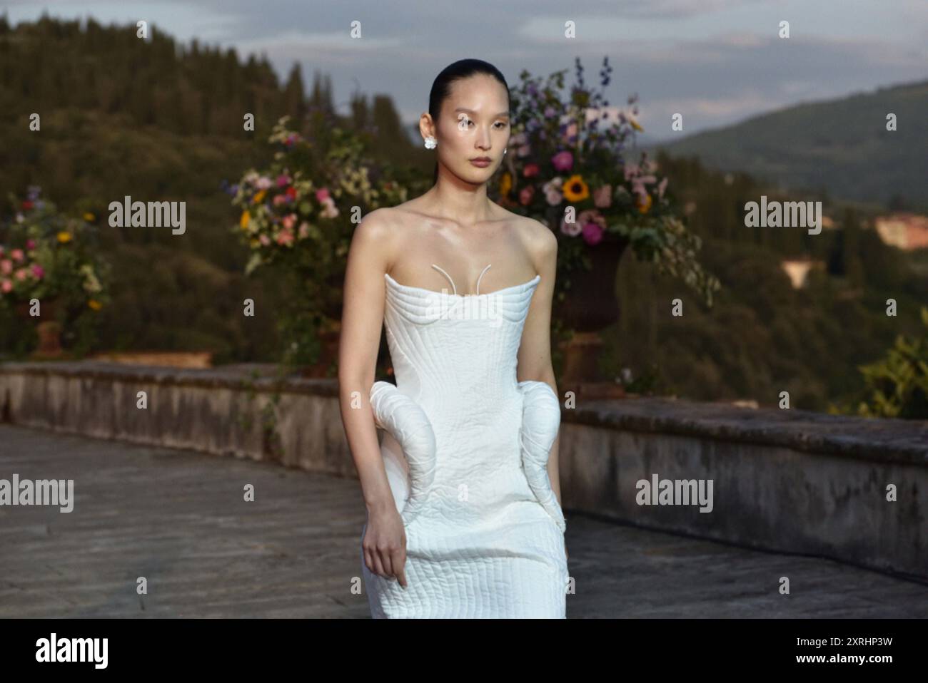 SFILATA MARINE SERRE A VILLA DI MAIANO FIRENZE PITTIUOMO #106 GIUGNO 2024 Foto Stock