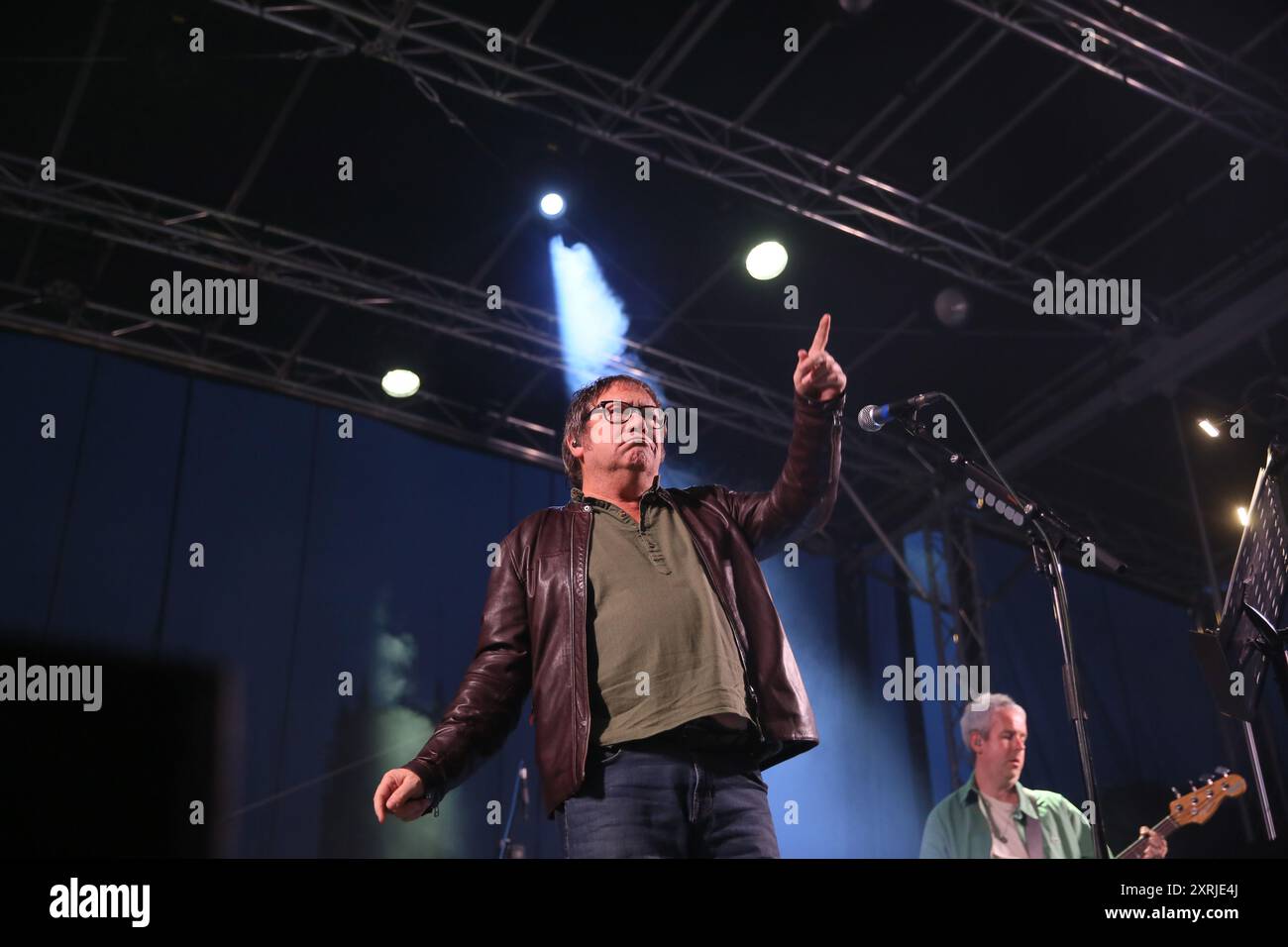 Rochdale, Regno Unito. 10 agosto 2024. Ocean Colour Scene si esibisce al Feelgood Festival. Rochdale, Regno Unito. Crediti: Barbara Cook/Alamy Live News Foto Stock