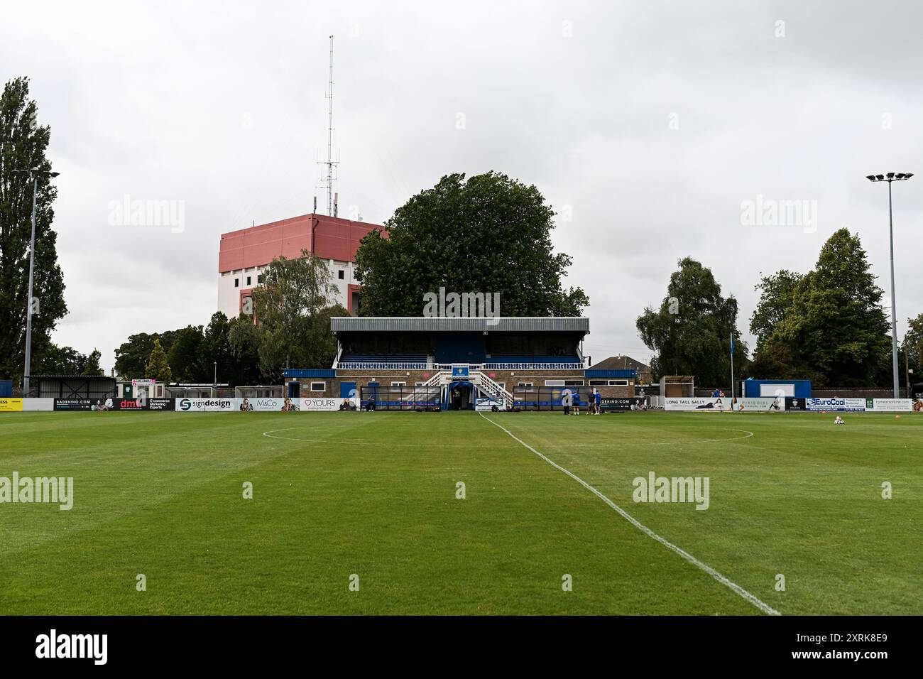 10/08/2024 Spalding United / Bedford Town. Southern League Premier Division Central. Foto Stock