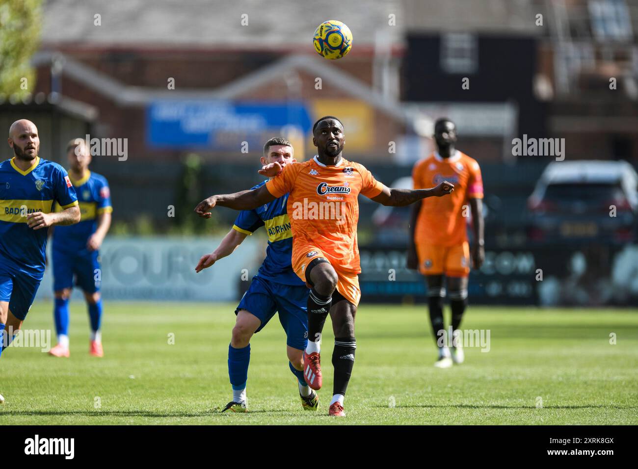 10/08/2024 Spalding United / Bedford Town. Southern League Premier Division Central. Foto Stock