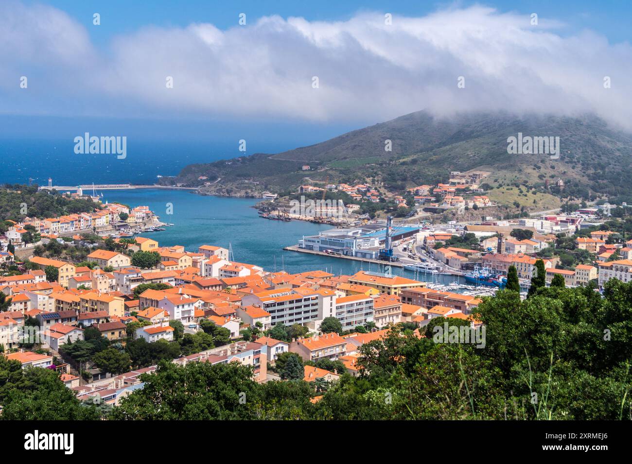Port Vendres, Côte Vermeille, Pyrénées Orientales, Occitanie, Francia Foto Stock