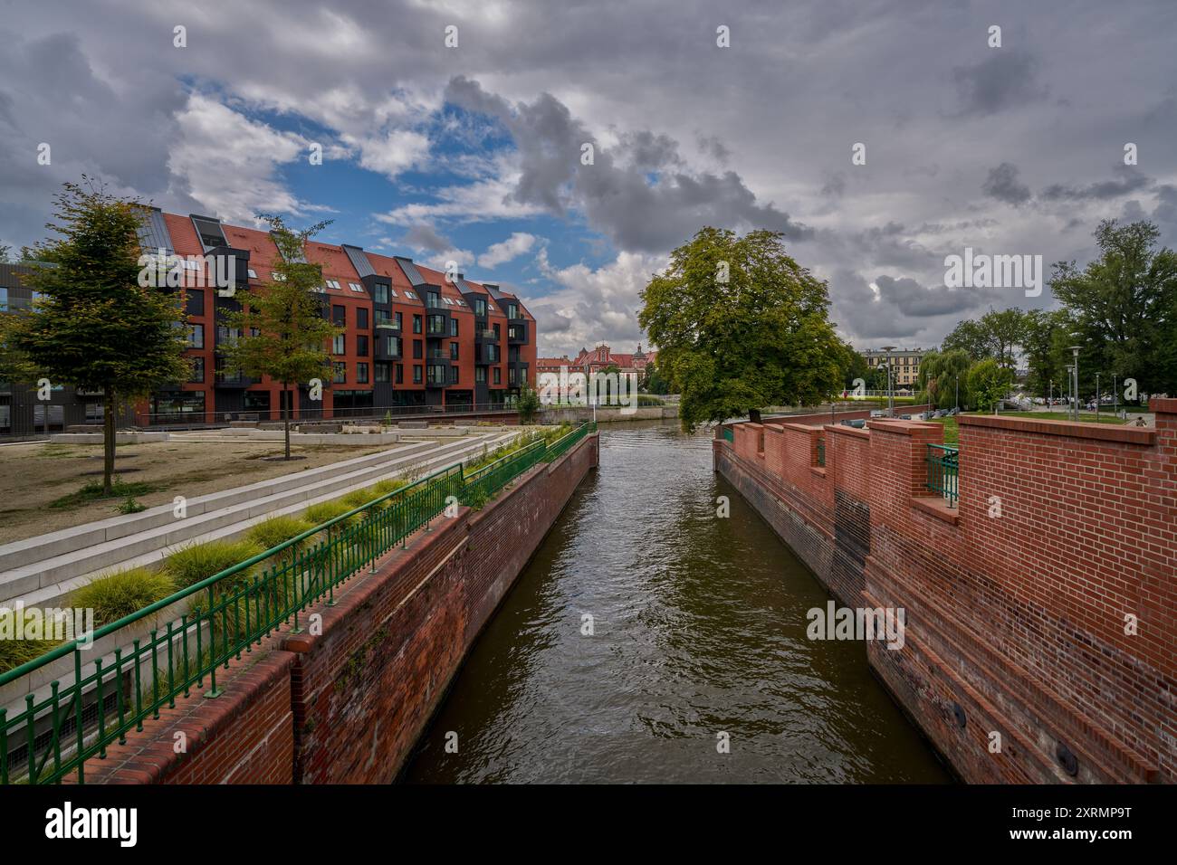 Centro storico di Wroclaw bassa Slesia Polonia Foto Stock