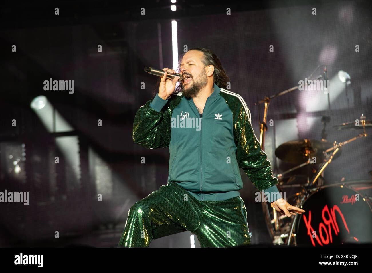 Londra, Regno Unito. 11 agosto 2024. I Korn annunciano un giorno tutto esaurito al Gunnersbury Festival 2024. Cristina Massei/Alamy Live News Foto Stock